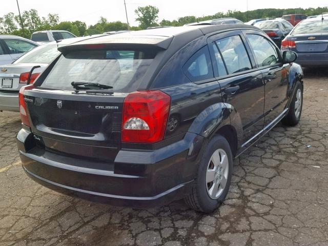 1B3HB28A39D259725 - 2009 DODGE CALIBER SE BLACK photo 4