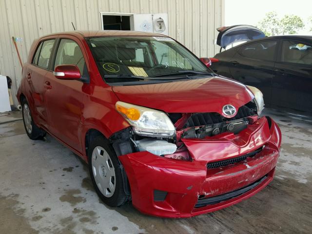 JTKKU4B41A1001618 - 2010 TOYOTA SCION XD RED photo 1