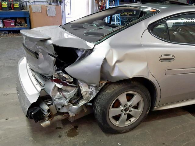 2G2WP552361253991 - 2006 PONTIAC GRAND PRIX SILVER photo 10