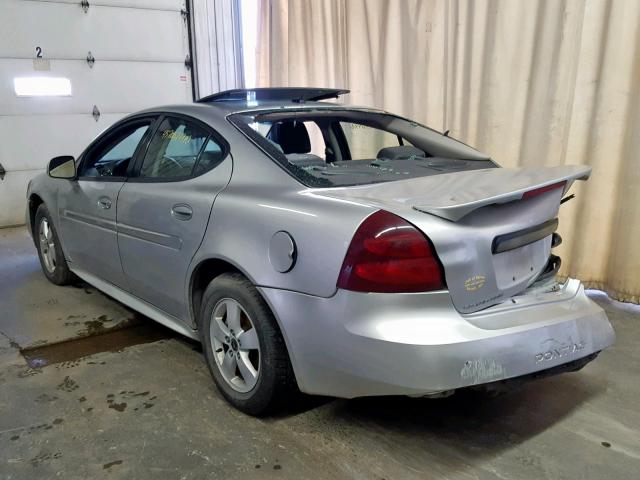 2G2WP552361253991 - 2006 PONTIAC GRAND PRIX SILVER photo 3