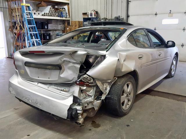 2G2WP552361253991 - 2006 PONTIAC GRAND PRIX SILVER photo 4