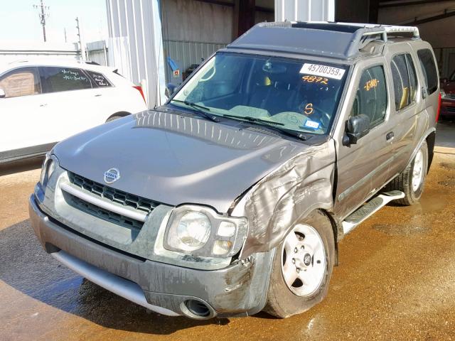 5N1ED28Y63C654872 - 2003 NISSAN XTERRA XE BEIGE photo 2