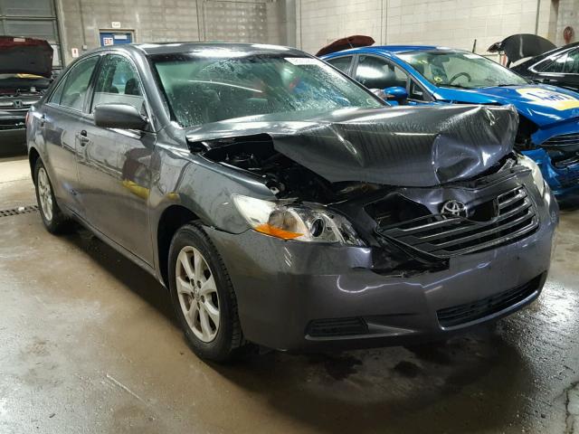 4T1BE46K27U137207 - 2007 TOYOTA CAMRY CHARCOAL photo 1