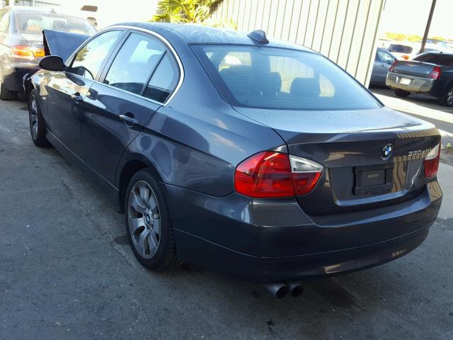 WBAVD33556KV62344 - 2006 BMW 330 XI BLUE photo 3