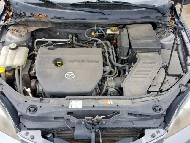 JM1BK344571740133 - 2007 MAZDA 3 HATCHBAC GRAY photo 7