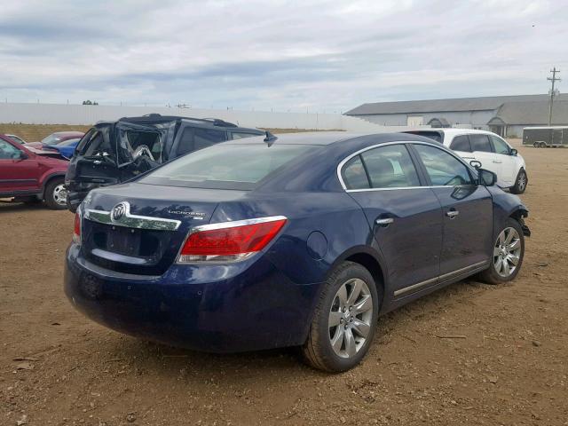 1G4GC5EG1AF234389 - 2010 BUICK LACROSSE C BLUE photo 4