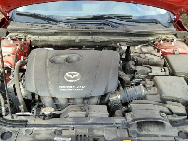 3MZBM1V70GM263974 - 2016 MAZDA 3 TOURING RED photo 7