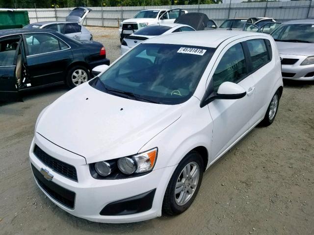 1G1JA6SH0C4131071 - 2012 CHEVROLET SONIC LS 白色 照片 2