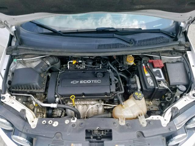 1G1JA6SH0C4131071 - 2012 CHEVROLET SONIC LS 白色 照片 7