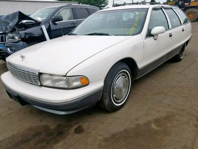 1G1BL83E6PW119547 - 1993 CHEVROLET CAPRICE CL WHITE photo 2