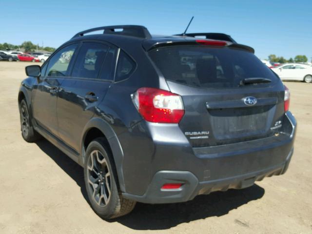 JF2GPABC2G8281660 - 2016 SUBARU CROSSTREK CHARCOAL photo 3