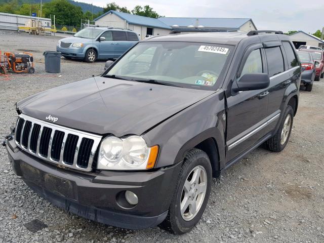 1J4HR58N66C153974 - 2006 JEEP GRAND CHER BROWN photo 2