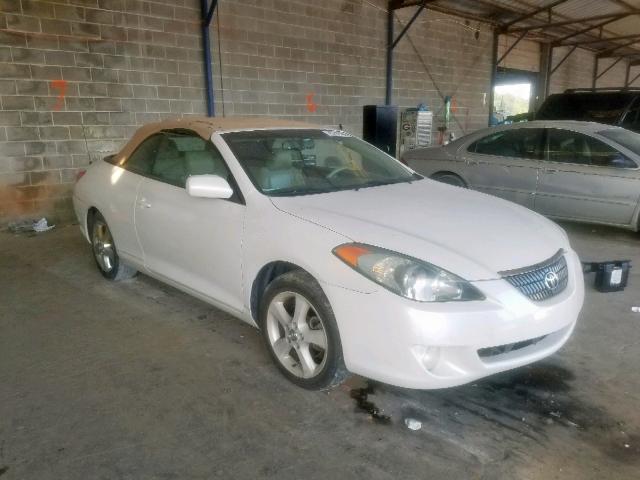 4T1FA38P06U093075 - 2006 TOYOTA CAMRY SOLA WHITE photo 1