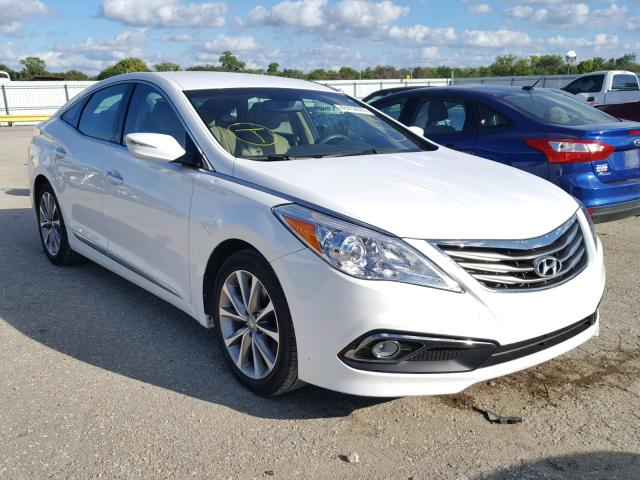 KMHFG4JG7GA515683 - 2016 HYUNDAI AZERA WHITE photo 1