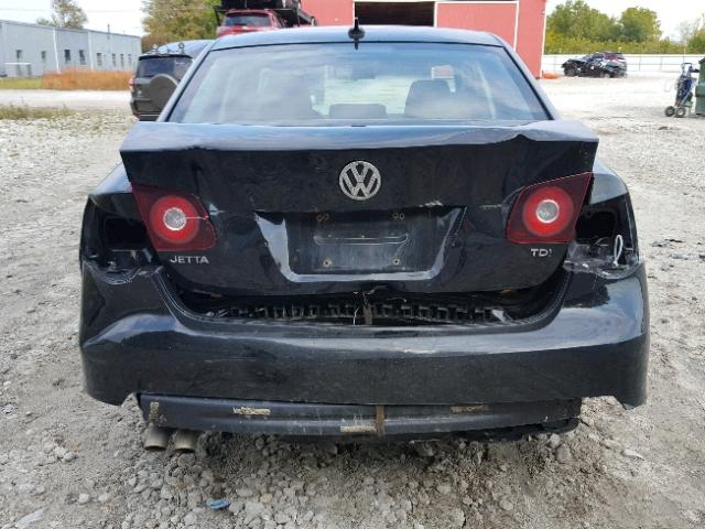 3VWHL71K29M120960 - 2009 VOLKSWAGEN JETTA TDI BLACK photo 9