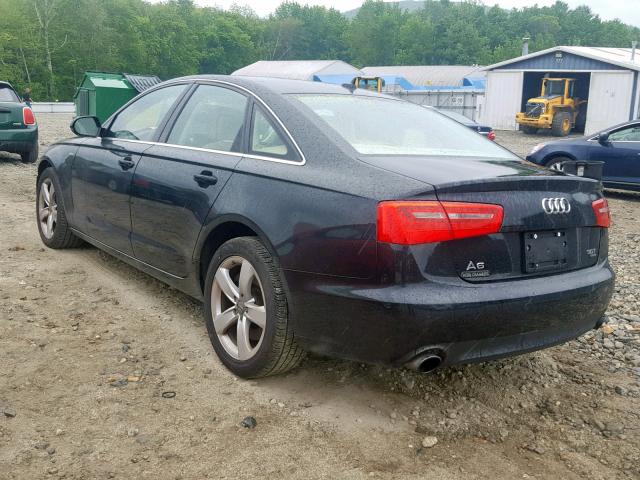 WAUGGAFC6CN121217 - 2012 AUDI A6 PREMIUM GRAY photo 3