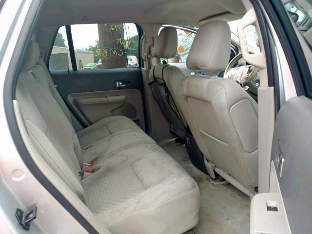 2FMDK36C59BA73029 - 2009 FORD EDGE SE GRAY photo 6