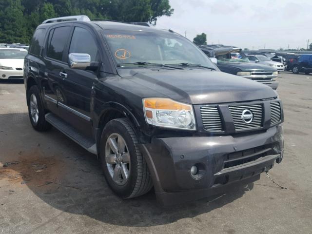 5N1AA0ND1BN620807 - 2011 NISSAN ARMADA SV BLACK photo 1