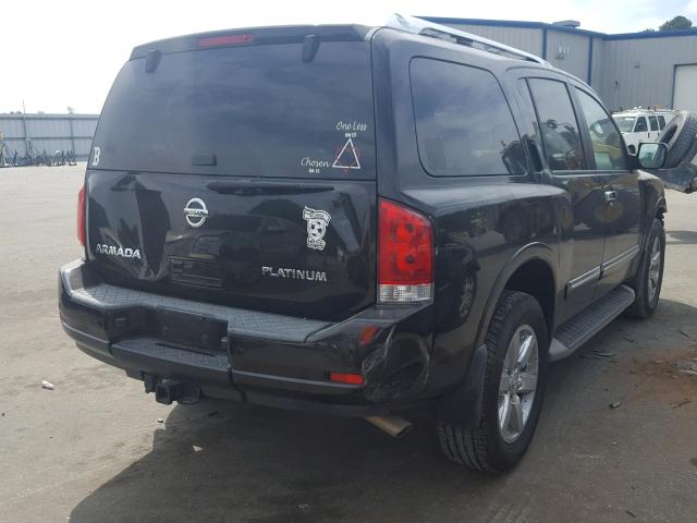 5N1AA0ND1BN620807 - 2011 NISSAN ARMADA SV BLACK photo 4