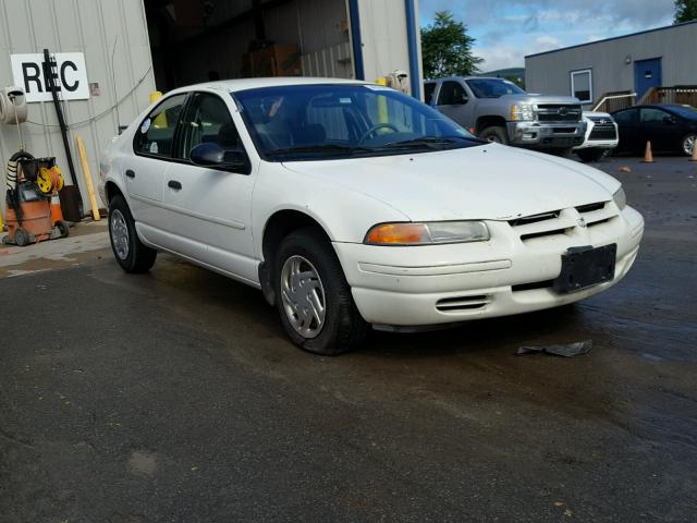 1B3EJ46X1TN267767 - 1996 DODGE STRATUS WHITE photo 1