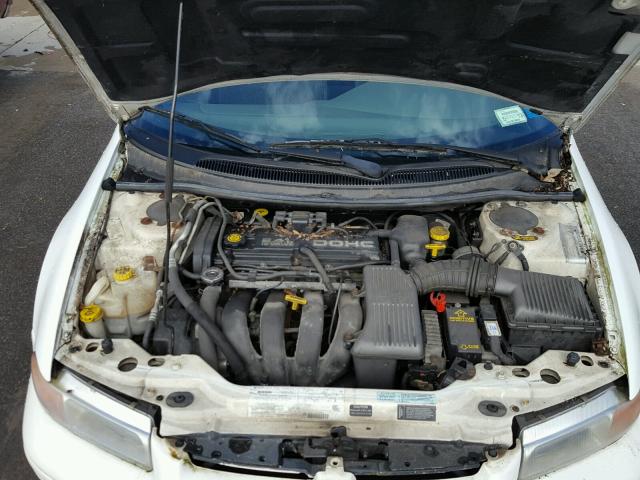 1B3EJ46X1TN267767 - 1996 DODGE STRATUS WHITE photo 7