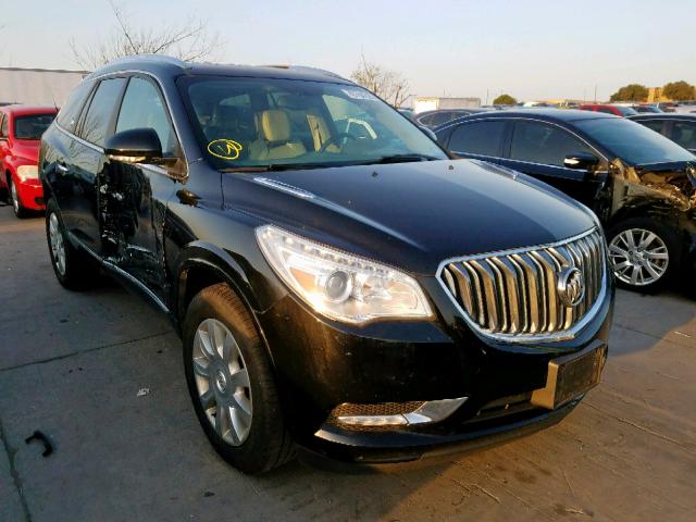 5GAKRBKD0HJ182400 - 2017 BUICK ENCLAVE BLACK photo 1