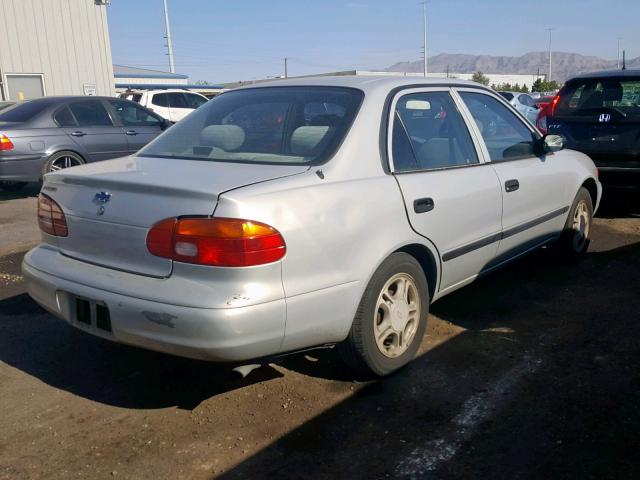 1Y1SK52811Z404212 - 2001 CHEVROLET GEO PRIZM 银色 照片 4