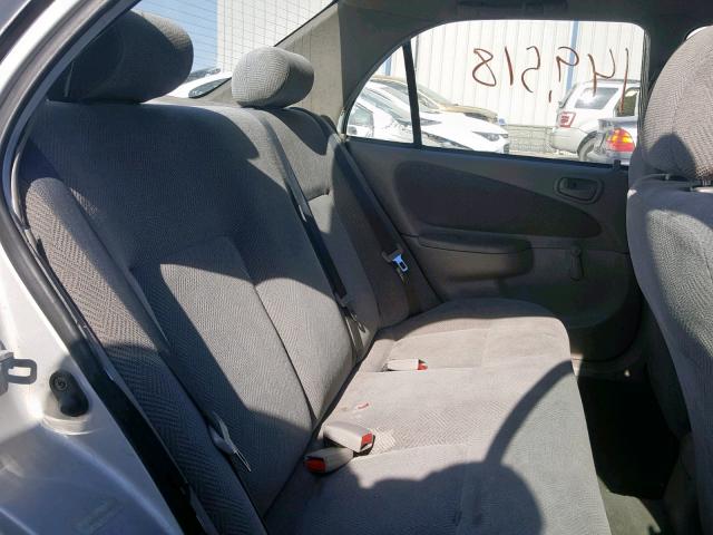 1Y1SK52811Z404212 - 2001 CHEVROLET GEO PRIZM 银色 照片 6