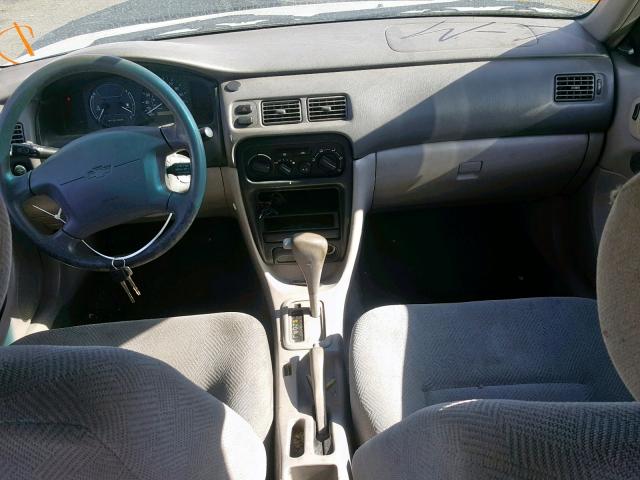 1Y1SK52811Z404212 - 2001 CHEVROLET GEO PRIZM 银色 照片 9