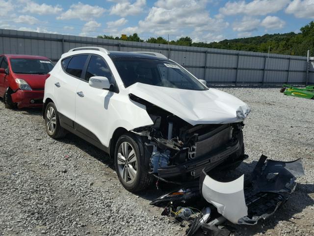 KM8JU3AG3FU009732 - 2015 HYUNDAI TUCSON LIM WHITE photo 1