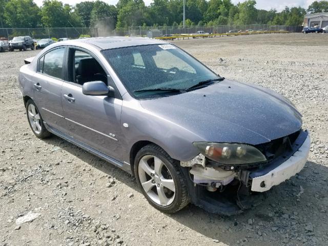 JM1BK323841212219 - 2004 MAZDA 3 S GRAY photo 1