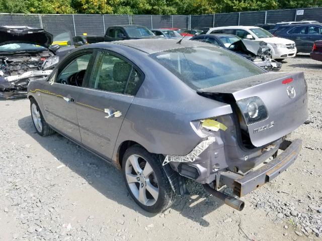 JM1BK323841212219 - 2004 MAZDA 3 S GRAY photo 3