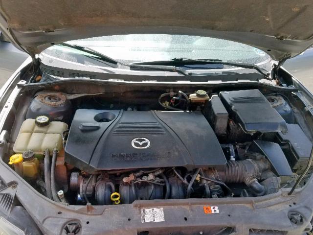 JM1BK323841212219 - 2004 MAZDA 3 S GRAY photo 7