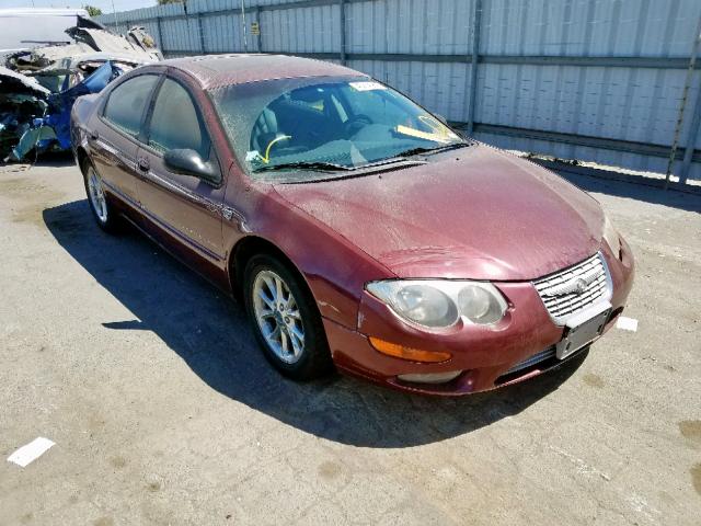 2C3HE66G2YH423122 - 2000 CHRYSLER 300M BURGUNDY photo 1