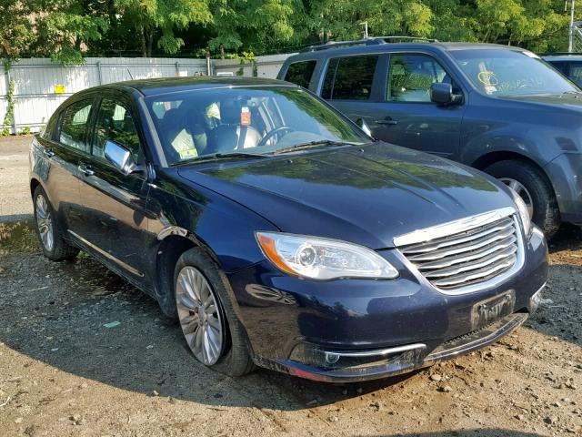 1C3CCBCG9CN107617 - 2012 CHRYSLER 200 LIMITE BLUE photo 1