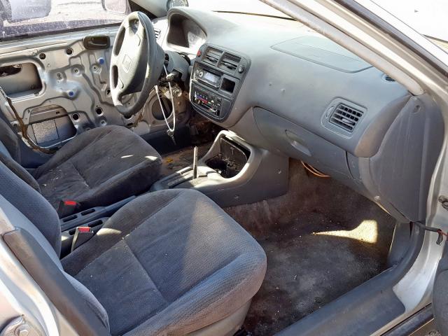 1HGEJ6620TL021207 - 1996 HONDA CIVIC DX SILVER photo 5