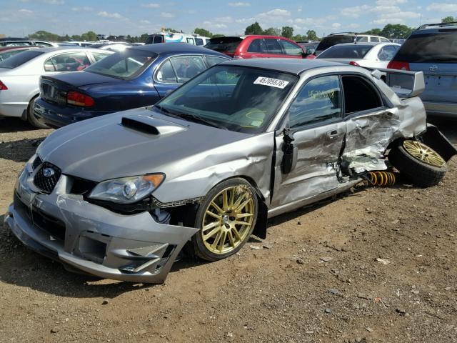 JF1GD70676L519317 - 2006 SUBARU IMPREZA WR GRAY photo 2