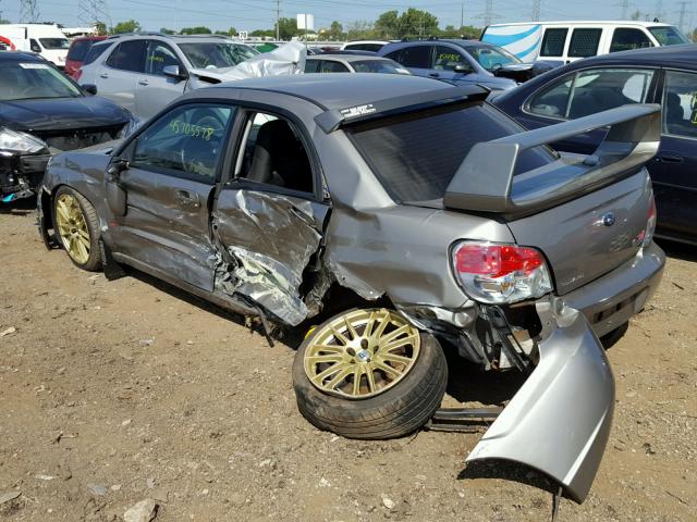 JF1GD70676L519317 - 2006 SUBARU IMPREZA WR GRAY photo 3