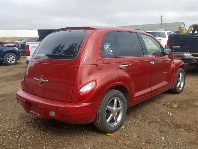 3A4FY48B36T366234 - 2006 CHRYSLER PT CRUISER RED photo 4