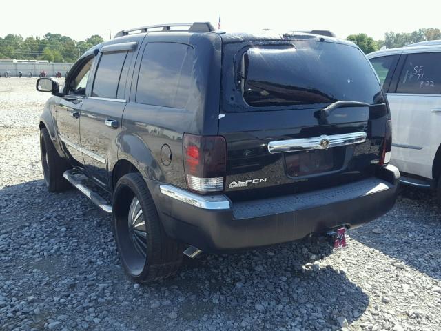 1A8HX58N28F141732 - 2008 CHRYSLER ASPEN LIMI BLACK photo 3