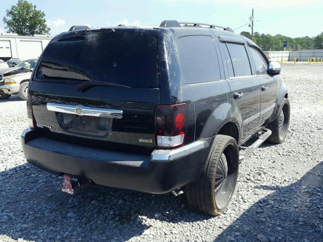 1A8HX58N28F141732 - 2008 CHRYSLER ASPEN LIMI BLACK photo 4