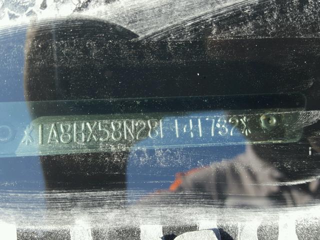 1A8HX58N28F141732 - 2008 CHRYSLER ASPEN LIMI BLACK photo 9