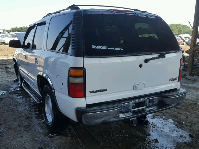 1GKEC13Z04R113451 - 2004 GMC YUKON WHITE photo 3