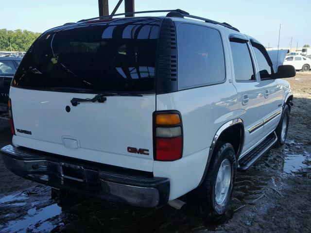 1GKEC13Z04R113451 - 2004 GMC YUKON WHITE photo 4