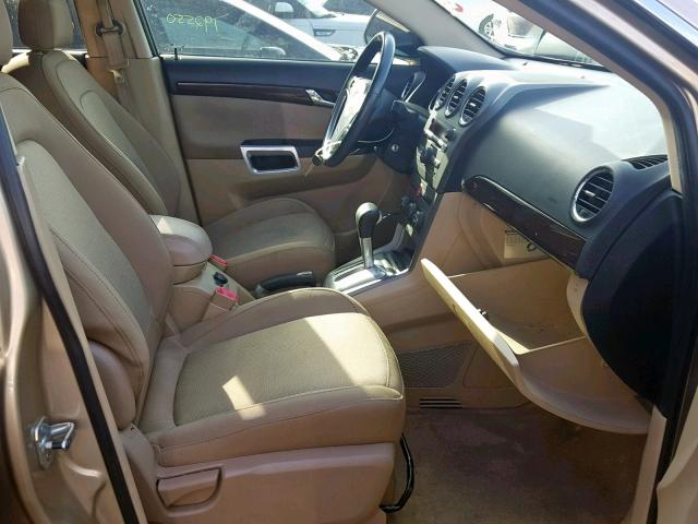 3GSCL33P98S661839 - 2008 SATURN VUE XE GOLD photo 5