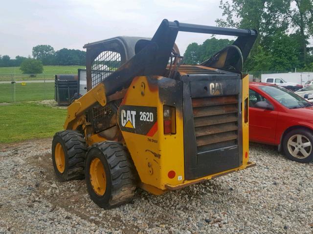 CAT0262DHDTB02928 - 2015 CATERPILLAR SKIDSTEER YELLOW photo 3