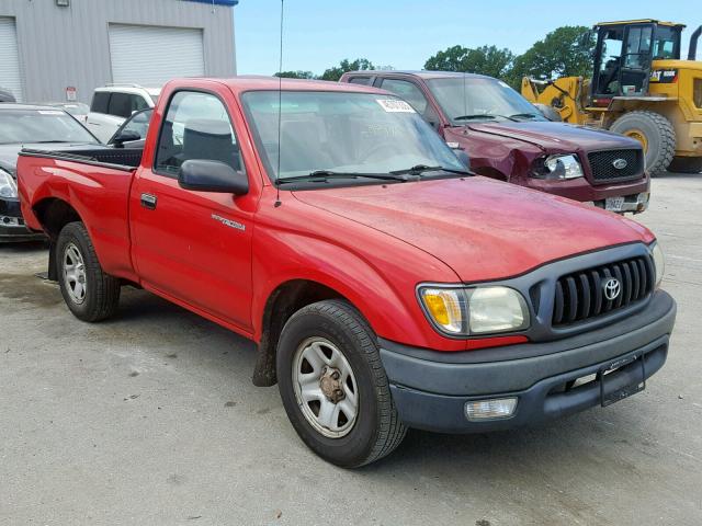 5TENL42N33Z301329 - 2003 TOYOTA TACOMA RED photo 1