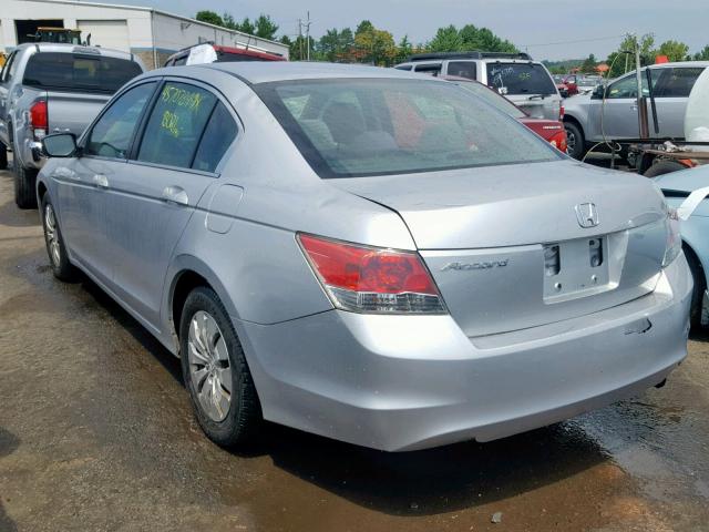 1HGCP26379A120361 - 2009 HONDA ACCORD LX SILVER photo 3