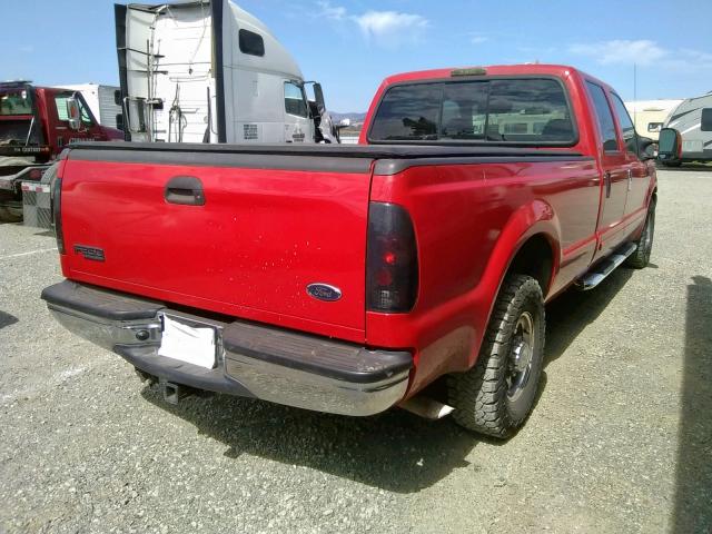 3FTSW30SX1MA76026 - 2001 FORD F350 SRW S RED photo 3