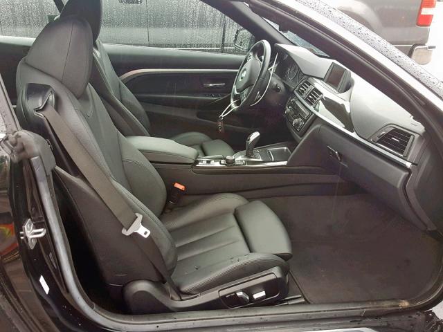 WBA3V7C54G5A27522 - 2016 BMW 428 I SULE BLACK photo 5